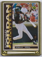 1995 Upper Deck Michael Jordan Tribute Set Michael Jordan - Hitting Birmingham