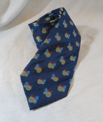 Corbata de seda Tommy Bahama corbata piña colada bebida hecha a mano Foto 1 de 4