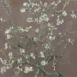 Zweige mit Mandelblüte von Vincent Van Gogh handgemalt Ölgemälde Wand - Bild 1 von 5