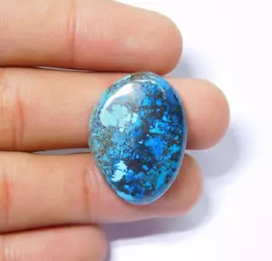 100 % natürlicher Chrysocolla Cabochon loser Edelstein für Schmuck 38 K. ME-7884 - Bild 1 von 5