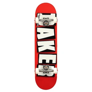 Baker Skateboard Factory Assembled Complete Logo Red/White 8.0" - Picture 1 of 1