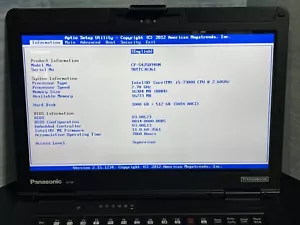 CF-54J5894VM, i5-7300U @2.60GHz, 16GB, 512GB SSD + 1 TB HDD, TOUCH, WEBCAM, 4G - Picture 1 of 24