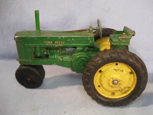 Vintage Kingsbury John Deere 1/16 Narrow Front Metal Rims Tractor - Bild 1 von 14