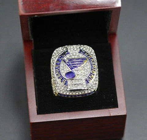 2019 St. Louis Blues Stanley Cup Silver Championship Ring Fans Gift Cover