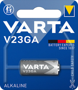5x Varta V23GA 12 V Alkaline 1 er Blister 8LR932 Fotobatterie A23 4223