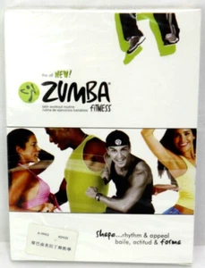 All New Zumba Fitness Shape Rhythm and Appeal Baile, Actitud & Forma 4 Disc DVD - Picture 1 of 4