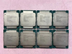 LOT OF 8 INTEL XEON E5-2640V3 8-CORE 2.60GHz LGA2011-3 SR205 CPU PROCESSORS - Picture 1 of 3