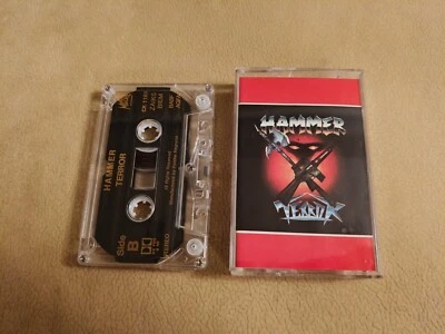 Hammer - Terror cassette MC Turbo Dragon Kat Alkatraz Geisha Goner TSA Destroyer - Image 1 of 3