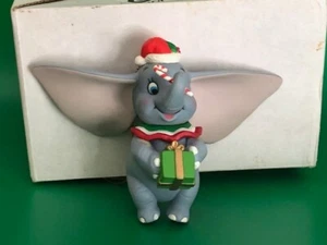 Ornamento magico natalizio Disney vintage Dumbo Grolier 1988 da collezione in scatola - Foto 1 di 4