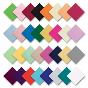 Muestra de muestra lisa satinada lisa todos los colores de DQT - Imagen 1 de 33