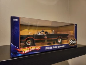 Hot Wheels Batman 1966 TV Series Batmobile 1:18 Diecast - Picture 1 of 2