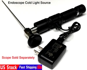 Handheld Portable Rigid ENT Endoscope Cold LED Light Source Olympus Storz Wolf - Picture 1 of 17