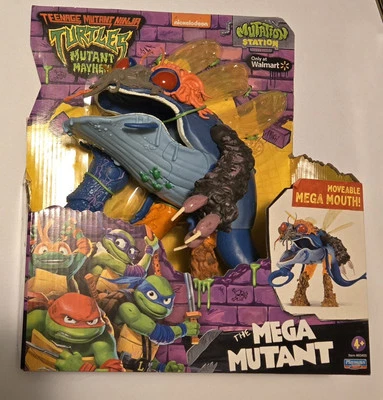 TMNT Mutant Mayhem The MEGA MUTANT Exclusivo Walmart Playmates 2023 Tortuga Ninja Foto 1 de 2