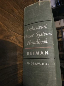 Vintage Industrial Power Systems Handbook - Beeman 1955 McGraw - Picture 1 of 11