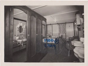 CGT FRENCH LINE SS CHAMPLAIN Cabin 322 Press Photo - Picture 1 of 2