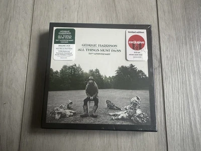 GEORGE HARRISON - ALL THINGS MUST PASS 3 CD TARGET EXCLUSIVE STICKERPACK SEALED Foto 1 de 2
