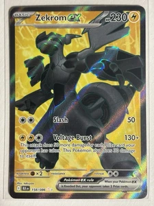 Zekrom ex 158/086 - Black Bolt Ultra Rare Holo Pokemon Card NM - Picture 1 of 2