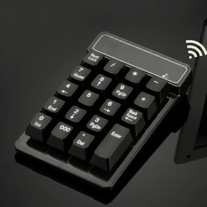  Wireless Keypad Mechanical Nummernblock Tastatur Kabellos Numerische - Bild 1 von 11