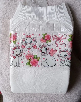  Mega pañal desechable ABDL para adultos - Marie Aristocats - LEER DESCRIPCIÓN COMPLETA Foto 1 de 2