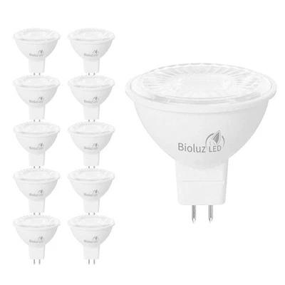 Light Bulb - MR16 LED Bulb, 7W LED Light - 10 Pack 50W Halogen Replacement No... - Image 1 of 4