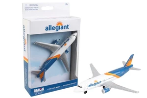 Allegiant Miniature Toy Aircraft Airplane 5" Wingspan Die-cast - Picture 1 of 2