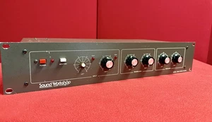 ¡VER VIDEO! Unidad de montaje en rack de reverberación de resorte estéreo vintage Sound Workshop 242C - Imagen 1 de 12