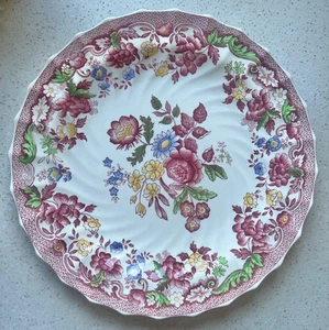 Spode England Copeland Spodes Bouquet Floral Dinner Plate VTG  9" Bone China - Picture 1 of 8
