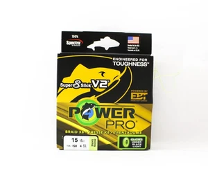 Power Pro Super 8 Slick Version 2 Spectra Line 15lbx150yd Moon Shine (0977) - Picture 1 of 6