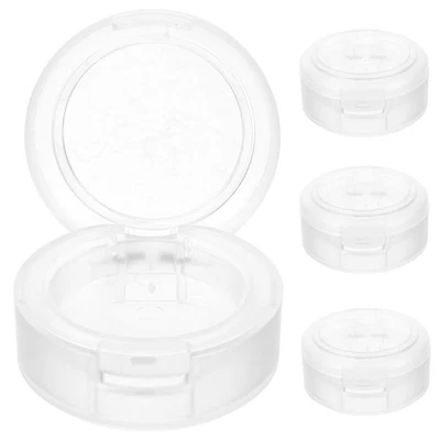  4 Pcs Palette Vuote Per Cialde Ombretti Vuota Mini Contenitori Il Trucco - Immagine 1 di 4