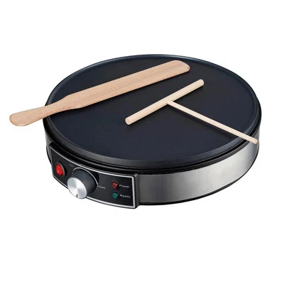 Elektrische Crepe Maker Maschine Pfannkuchen Maschine mit Antihaft Grillplatte Teig - Bild 1 von 4