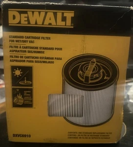 Filtro estándar DEWALT DXVC6910 6 galones a 16 galones para aspiradora húmeda/seca reutilizable - Imagen 1 de 5