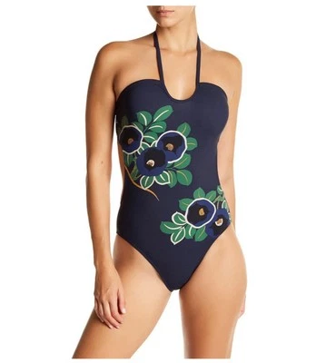 Novo com etiquetas $220 tamanho L Tory Burch Avalon peça única - Imagem 1 de 4