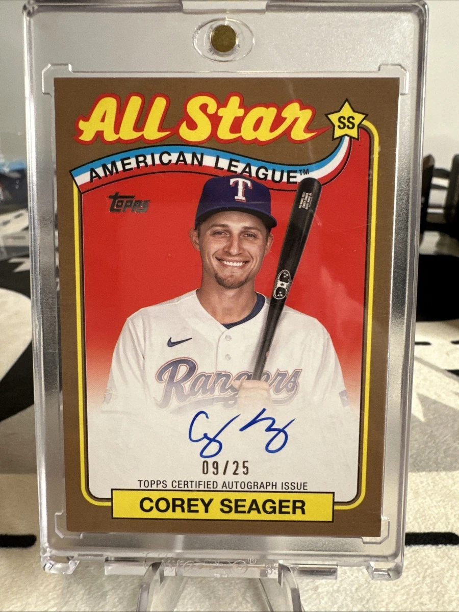 Corey Seager Autographed Baseball Trading Cards & Accessories for