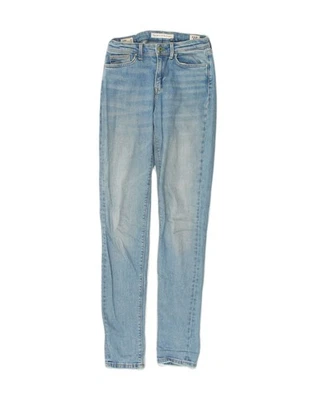 PEPE JEANS Niñas Pantalones de mezclilla ajustados 15-16 años W26 L33 Azul Algodón PS06 Foto 1 de 4