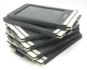 Vintage 6 Lisco Regal II (4) & Fidelity Elite (2) 4x5" Schnittfilmhalter. Sauber. - Bild 1 von 1