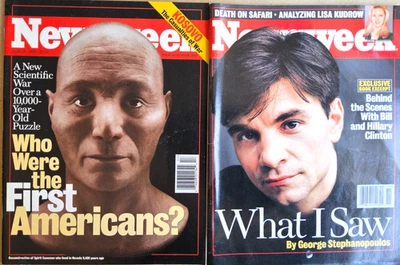 2 VTG 1999 Newsweek mags Stephanopoulos & the 1st American - Image 1 of 4