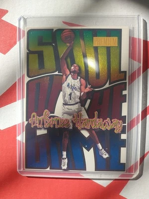 1998 Skybox Premium Soul of The Game Anfernee Hardaway 11 of 15 SG Rare Insert - Image 1 of 2