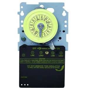 Intermatic T100 208-277V 40 Amp Piscina Bomba 24 Horas Temporizador MECANISMO - Imagen 1 de 1