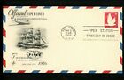 US FDC #UC25 Artcraft 1956 New York NY FIPEX Stamp Exhibition Bald Eagle