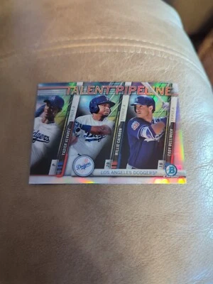 2017 Bowman Chrome ** TALENT PIPELINE ROOKIE ** #TP-LAD Cody Bellinger RC - Image 1 of 2