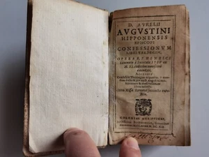 1619 - AURELII AUGUSTINI HIPPONENSIS EPISCOPI CONFESSIONUM LIBRI TREDECIM - Imagen 1 de 11