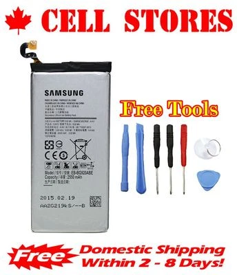 Сменный аккумулятор Samsung Galaxy S6 EB-BG920ABE EB-BG920ABA 2550 мАч + инструменты - Изображение 1 из 4