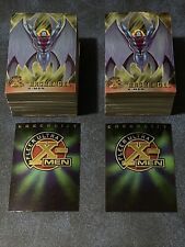 1995 Fleer Ultra X-Men All Chromium Complete 100 Card Base Set NRMT WOLVERINE SP