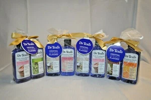 U PICK 2 PK Dr TEAL'S Foaming BATH Coconut RESTORE Relax CALM Glow RELIEF 6 OZ - Picture 1 of 15
