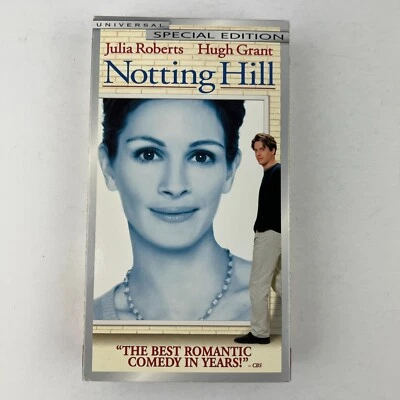 Notting Hill VHS Video Special Edition Julia Roberts Hugh Grant - Image 1 of 2