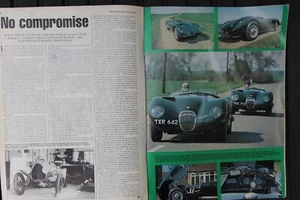CC 1982 extracted magazine article: Peter JAYE JAGUAR C-Type replicas driven - Picture 1 of 1