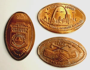 JEFFERSON NATIONAL EXPANSION MEMORIAL Pressed Penny Lot ~ JR RANGER. GATEWAY - Picture 1 of 1