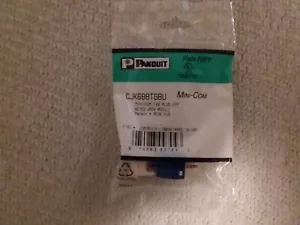 Módulo conector mini-com Panduit CJK688TGBU azul TX6 PLUS UTP - Imagen 1 de 4