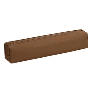 Small Pencil Case PU Leather Zip Pencil Pouch Waterproof Organizer Storage Bag - Picture 1 of 11