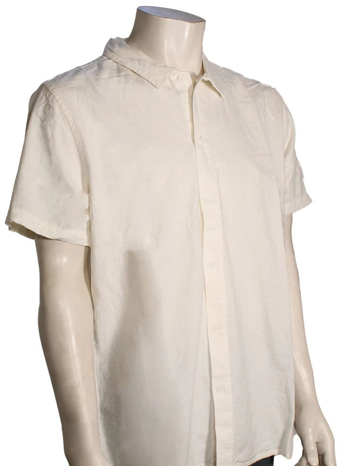 Camisa Rhythm Classic Lino SS Abotonada - Blanca - Nueva Foto 1 de 1